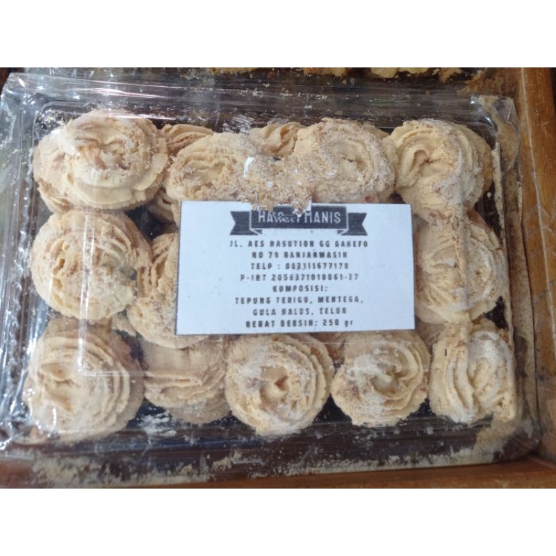 

kue kering 250 gram