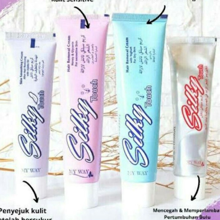 Jual SILKY TOUCH MY WAY Hair Removal 100% Original