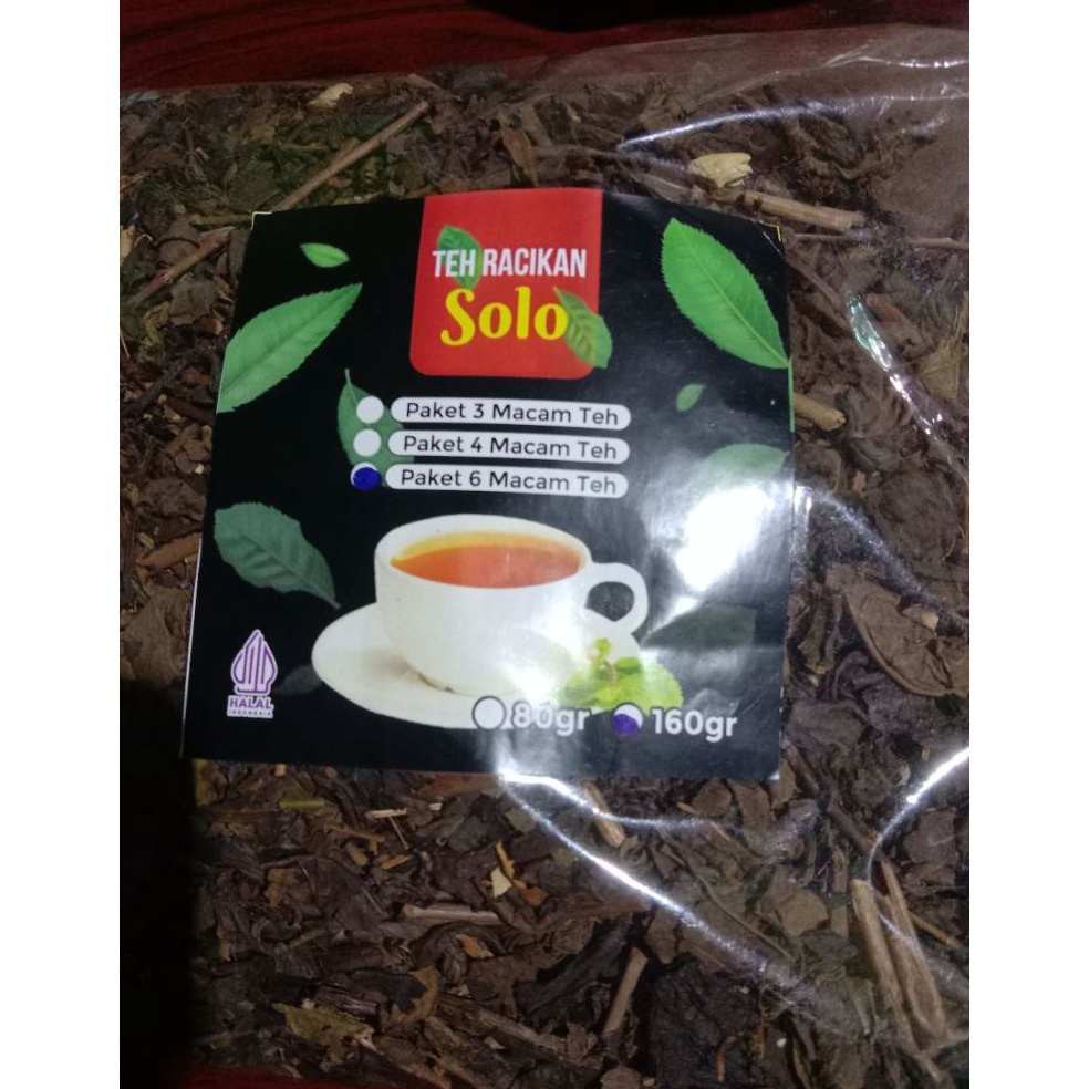 

[✪M15$] Teh Tubruk 6 paket Khas Wedangan Solo (80 gr) [250]