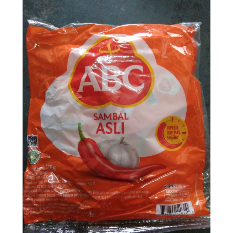 

Bayar Di Tempat Sambal abc sachet