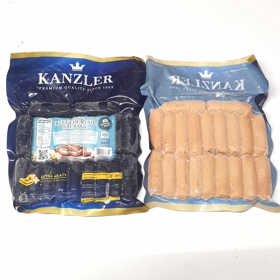 

Kode SRX955 KANZLER SOSIS SAPI COCKTAIL 250GR / KANZLER BEEF SAUSAGE