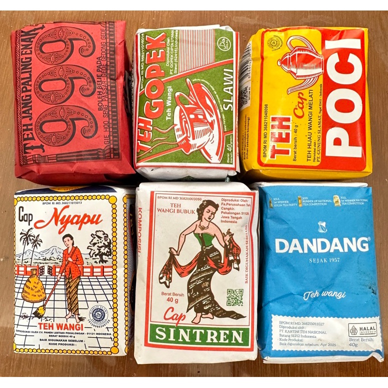 

[♠X35&] Teh racikan wedangan angkringan solo 6 macam (POCI, DANDANG BIRU, SINTREN, GOPEK, NYAPU, 999) Musim Promo
