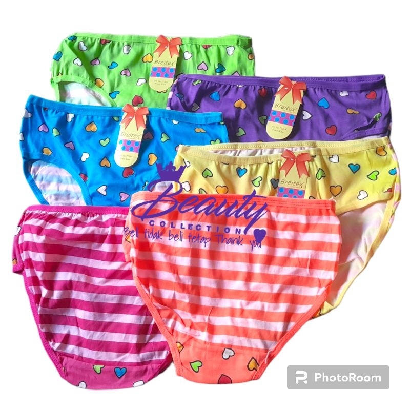 BC07 CD CELANA DALAM BRITEX // CD ANAK PEREMPUAN REMAJA DAN DEWASA // CELANA DALAM MURAH CEWEK SD SM