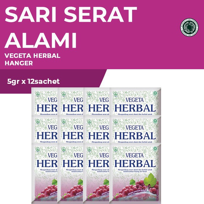 

Past!! Murah VEGETA HERBAL 12 sachet [162]