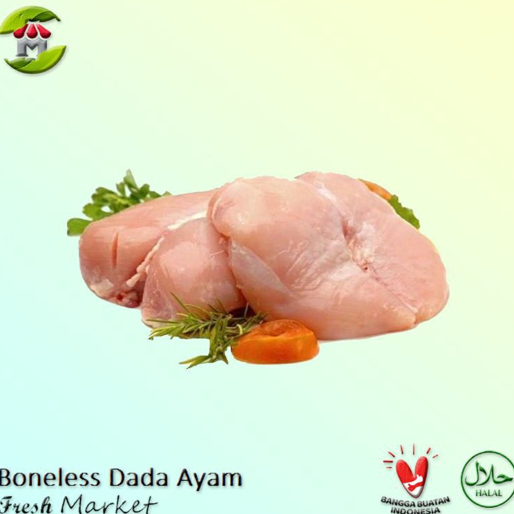 

Kode DKR504 Boneless Dada Ayam Fillet 1 Kg