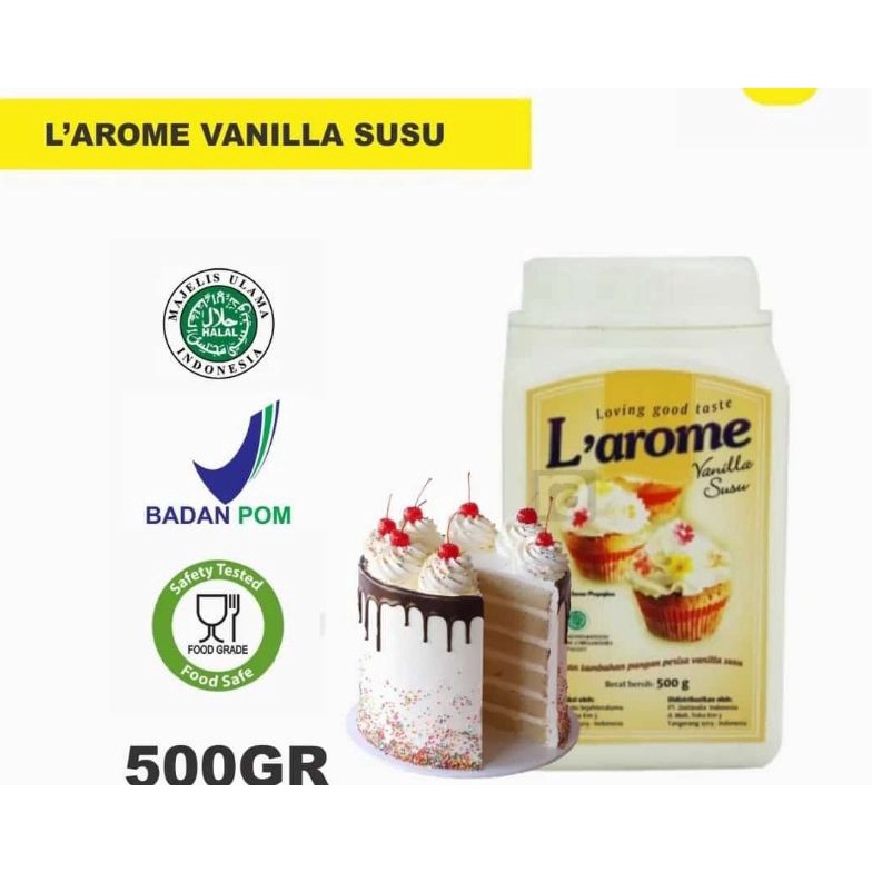 

[✬E37$] LAROME VANILI MILK POWDER 500GRM [256]
