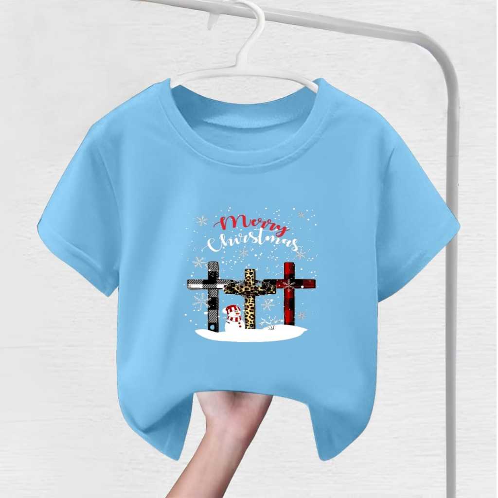Kaos natal / Kaos anak natal / Kaos oblong anak anak / Atasan anak anak / Fashion anak / Kaos anak