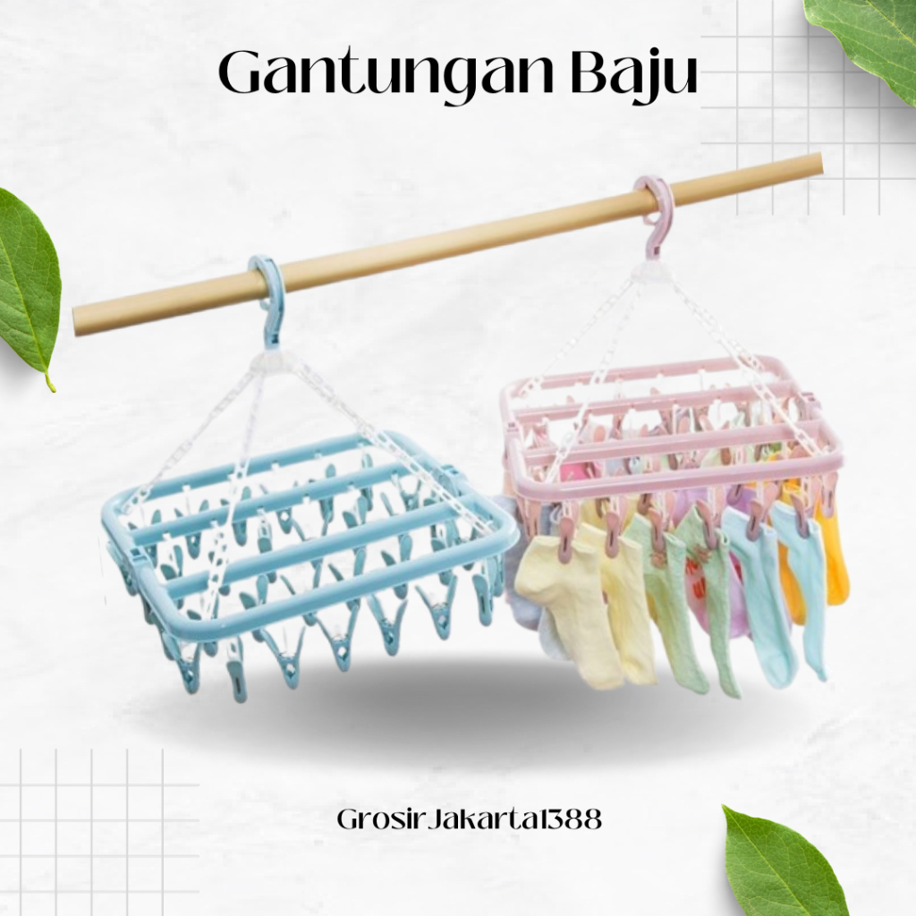 Jemuran Bayi Gantungan Jemuran Gantungan Handuk / Jemuran Handuk Gantungan Kamar Mandi