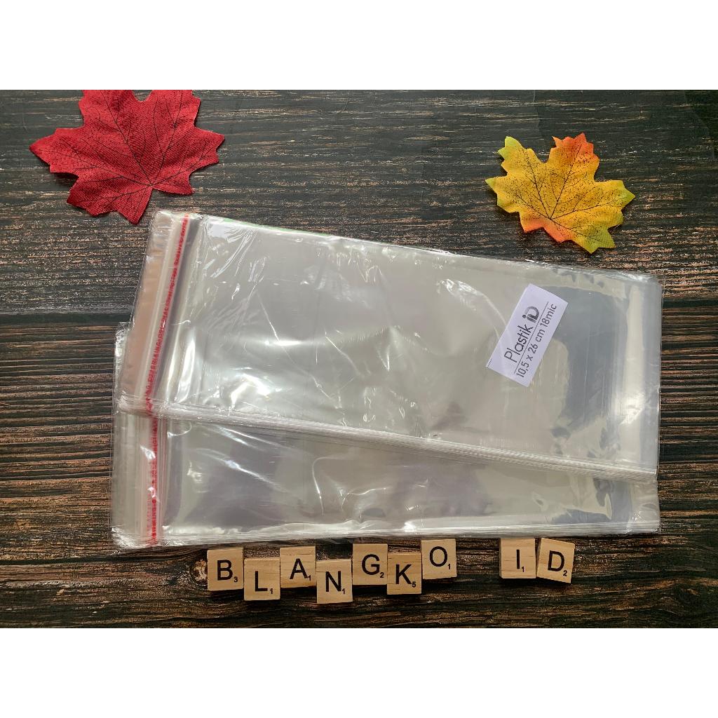 

10,5 x 26 cm Plastik Undangan | Plastik Opp