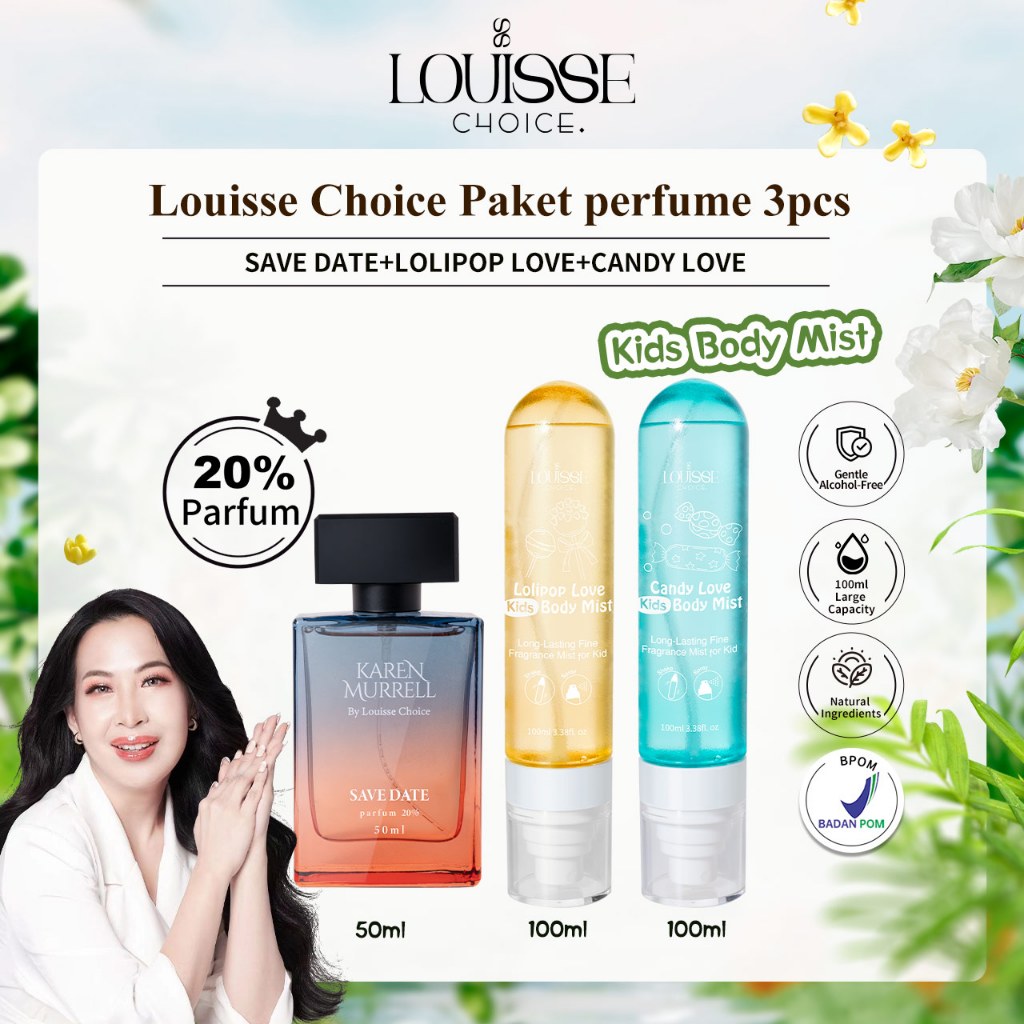 LOUISSE CHOICE & KAREN MURRELL   50ml Parfum & Kids Body Mist | | LOUISSE CHOICE & KAREN MURRELL BPO