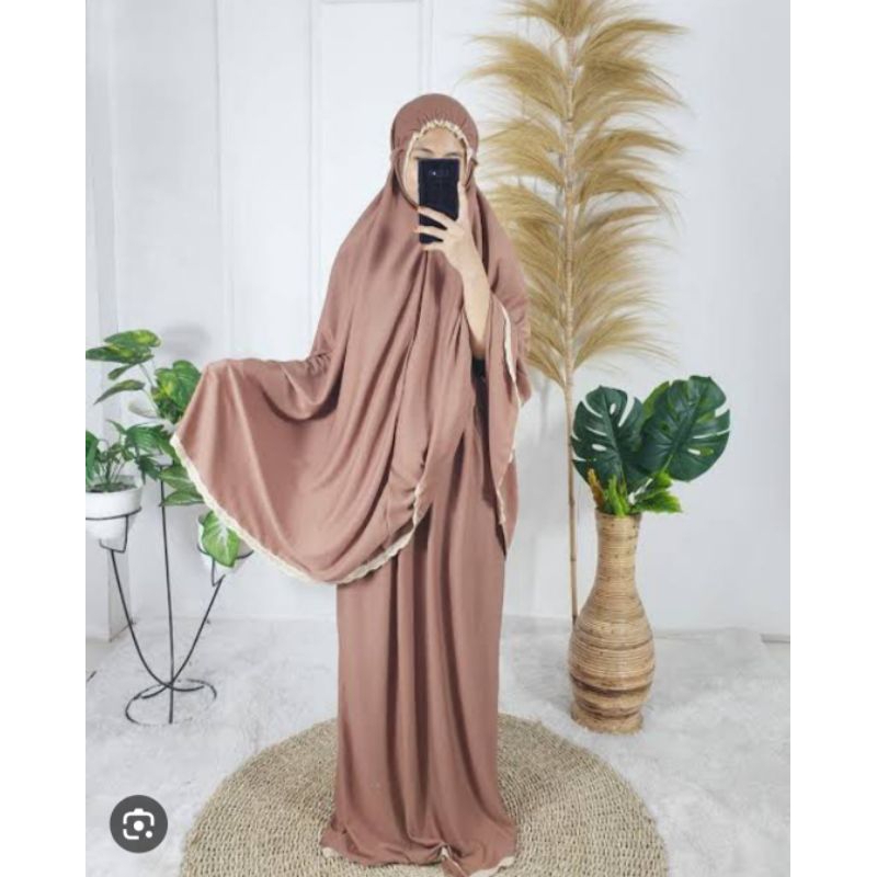 Mukenah Traveling Pouch Amplop / Mukenah Hyget jumbo