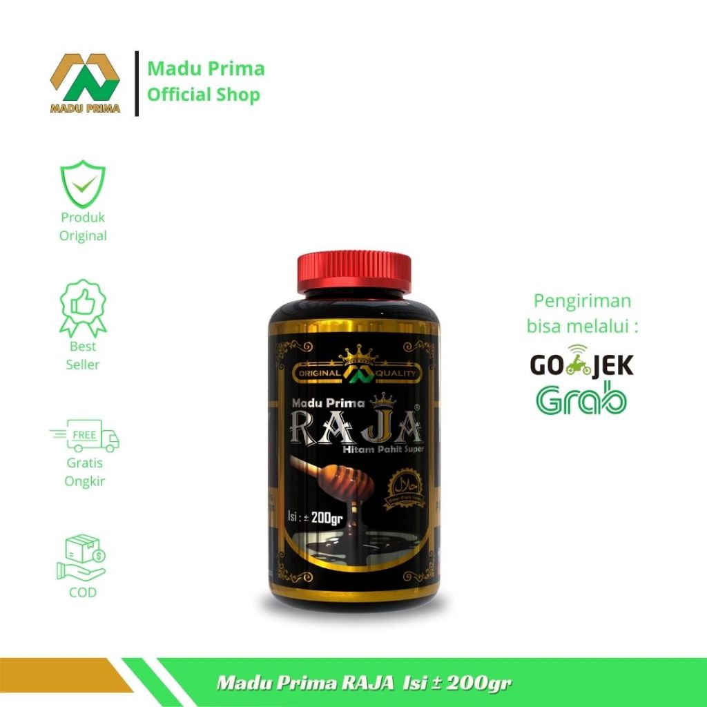 

Madu Prima Raja isi : ±200gr