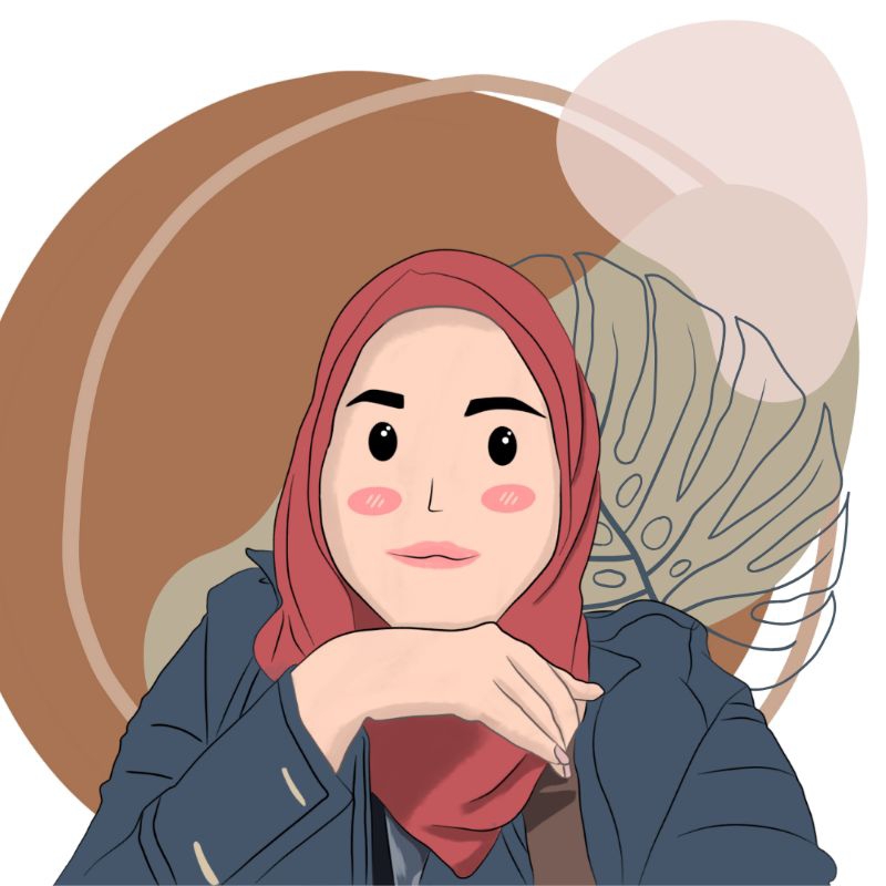 Jasa Desain Ilustrasi Wajah Half Body Vector art