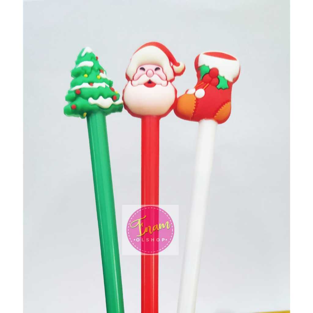 

Pen Gel Bentuk Christmast 8621 1Pcs