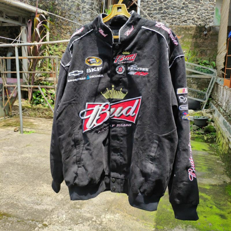 Jaket Nascar Budweiser