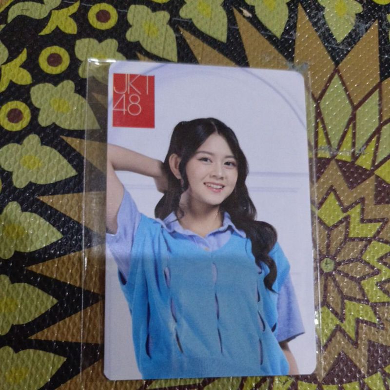 PHOTOCARD J TRUST BANK - CHRISTY JKT48