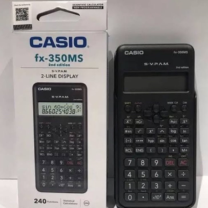 

Sale Casio Fx-350MS kalkulator Scientific Calculator Scientific FX-350MS