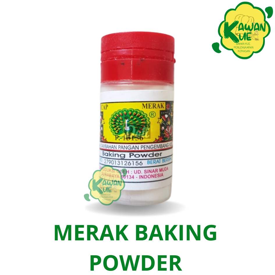 

BAKING POWDER DAN SODA KUE MERK MERAK - CAMPURAN BAHAN PENGEMBANG