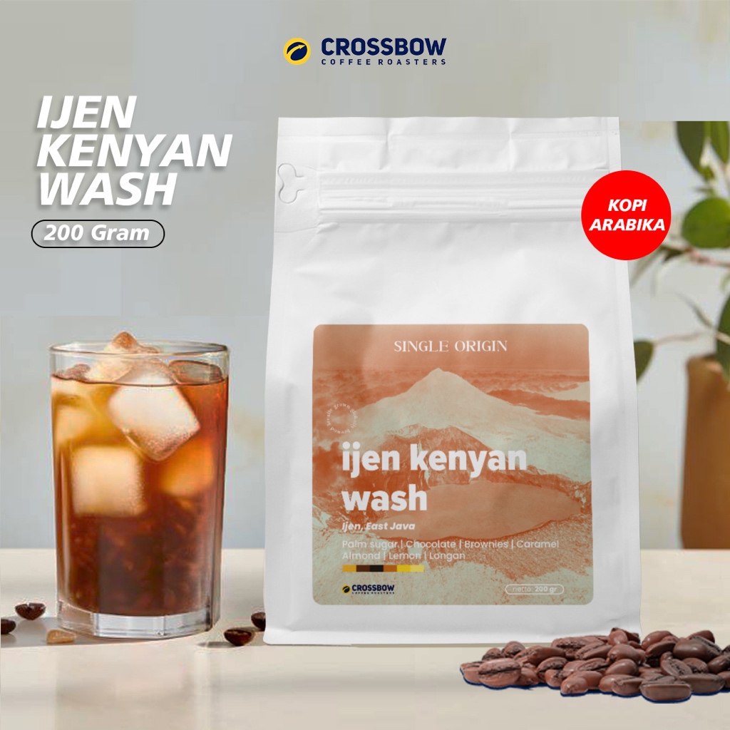 

KOPI ARABIKA IJEN KENYAN WASH 200 GRAM