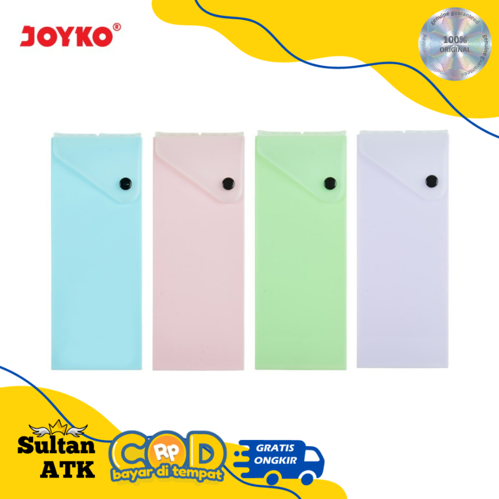 

TEMPAT PENSIL / PENCIL CASE JOYKO PC-0719 PASTEL
