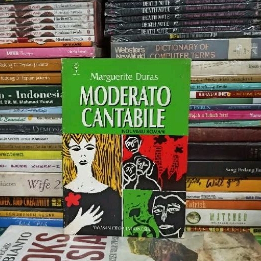 Buku Original MODERATO CANTABILE Marguerite Duras Bekas