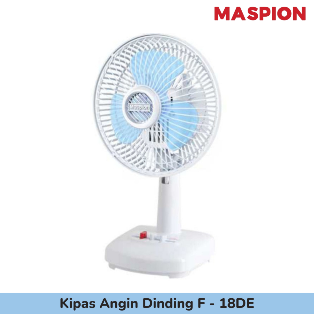 Kipas Angin MASPION F - 18DE Desk Fan / KIPAS ANGIN MEJA