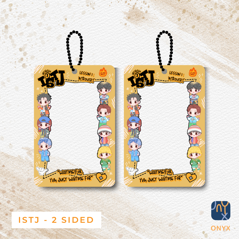 ACRYLIC PHOTOCARD PC HOLDER ISTJ NCT DREAM