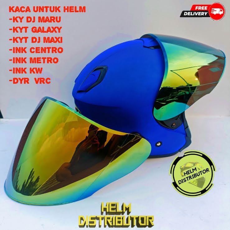 Kaca Visor Helm // Helm Ink Centro  //Centro Kyt DJ Maru // Helm Ink Centro  Helm Kyt Galaxy // Helm