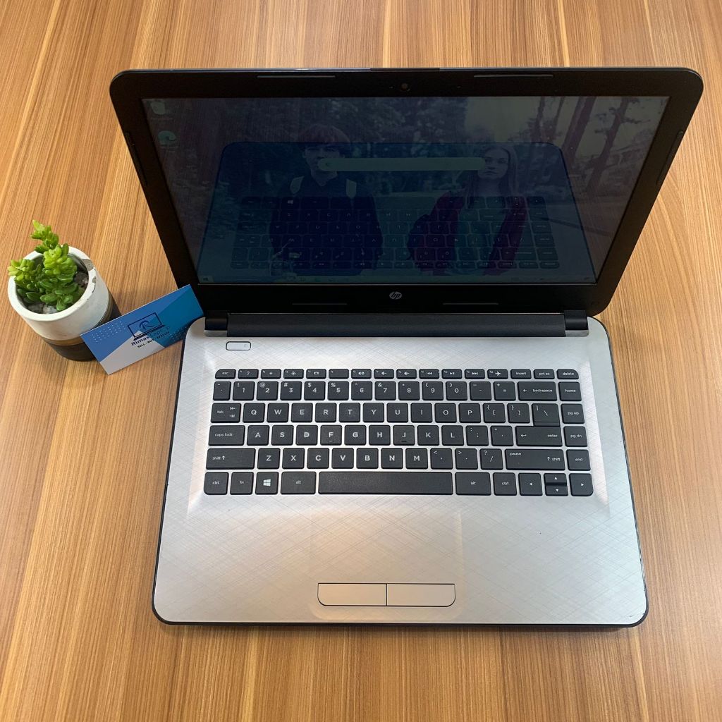 HP NOTEBOOK AMD A6 RAM 6GB SSD 128GB+HDD 500GB BEKAS SECOND
