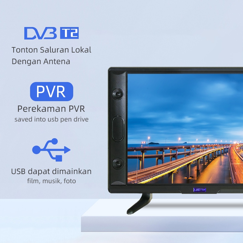 Sivatel TV Led Monitor 24 inch layar komputer Gaming Monitor 【Garansi 1 Tahun】-3
