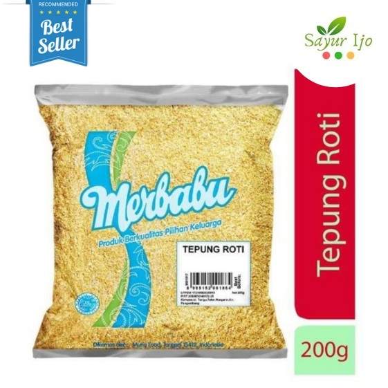 

MERBABU Tepung Roti 200 Gram / Pack Panir Flour Kering Bumbu Masakan