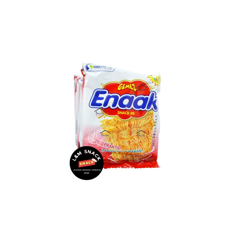 

[✸Y54>] Mie Gemez Enaak Renceng 1 Pack Isi 20 [184]
