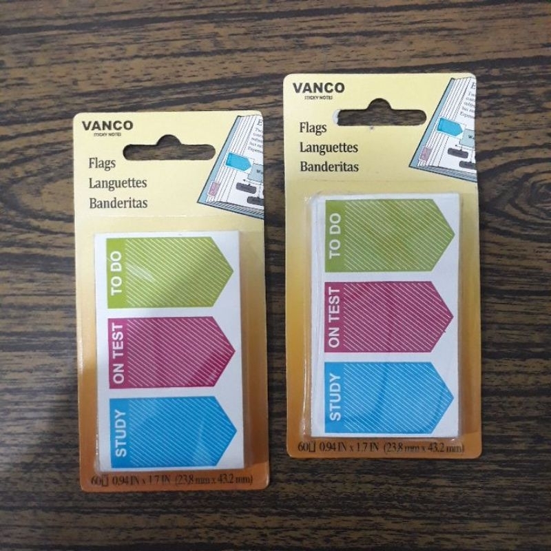 

STICKY NOTE POP UP INDEX 3 PAD : VANCO
