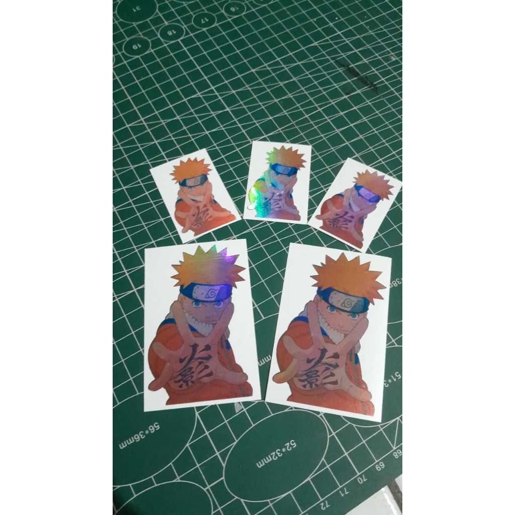 

STIKER,STIKER ANIME HOLOGRAM NARUTO