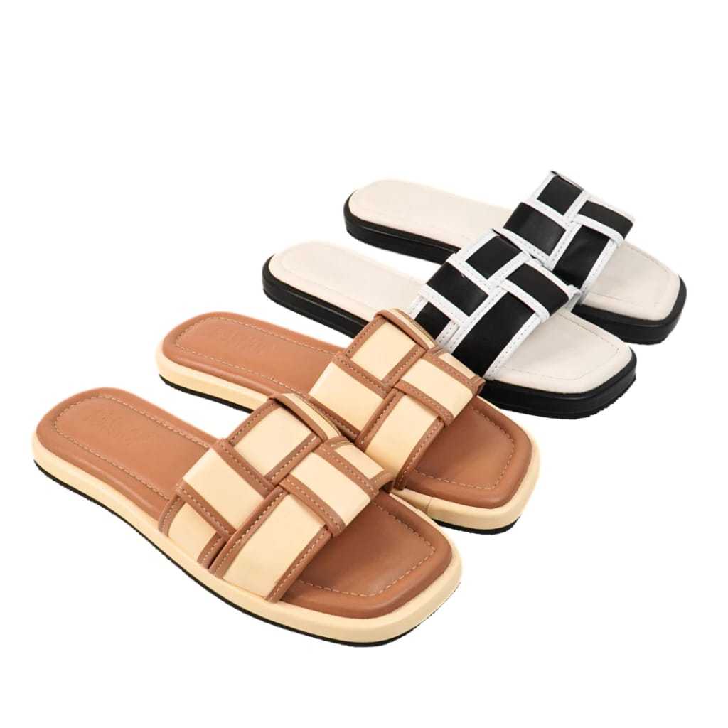 Platform Sandal Wanita Premium Full Busa