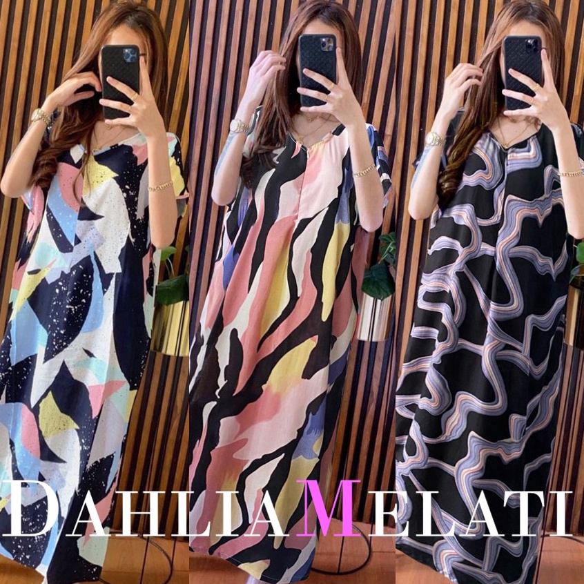 MODEL HNY737 KAFTAN PANJANG RAYON|BAJU TIDUR WANITA|DASTER