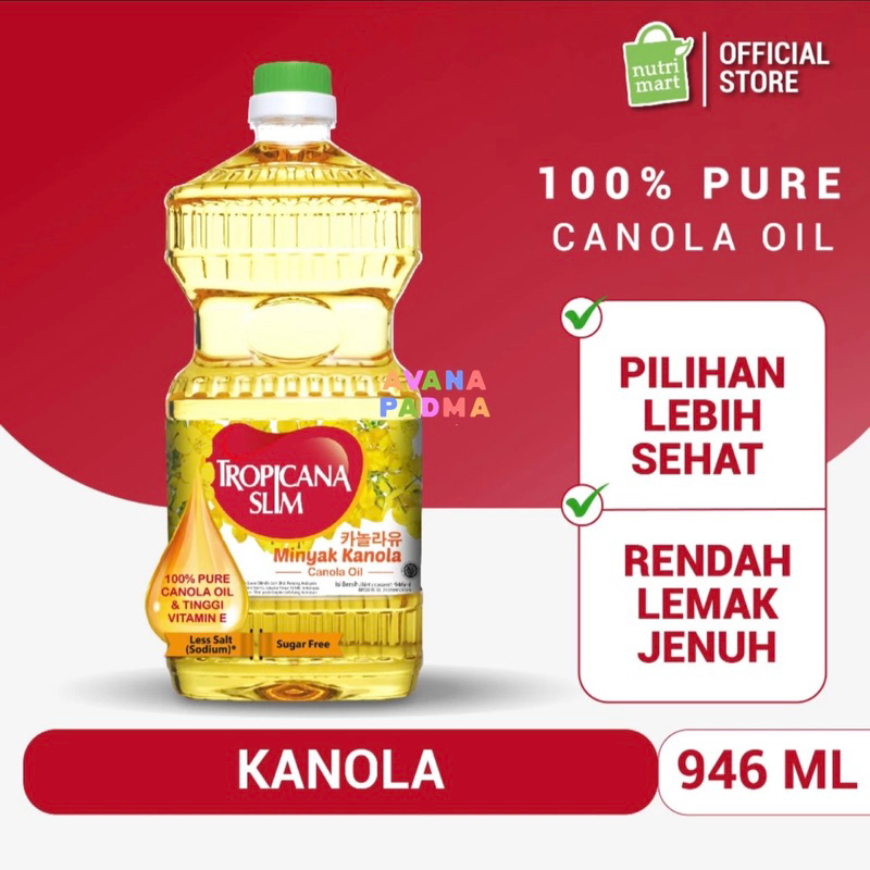 

Tropicana Slim Minyak Kanola (946ml)