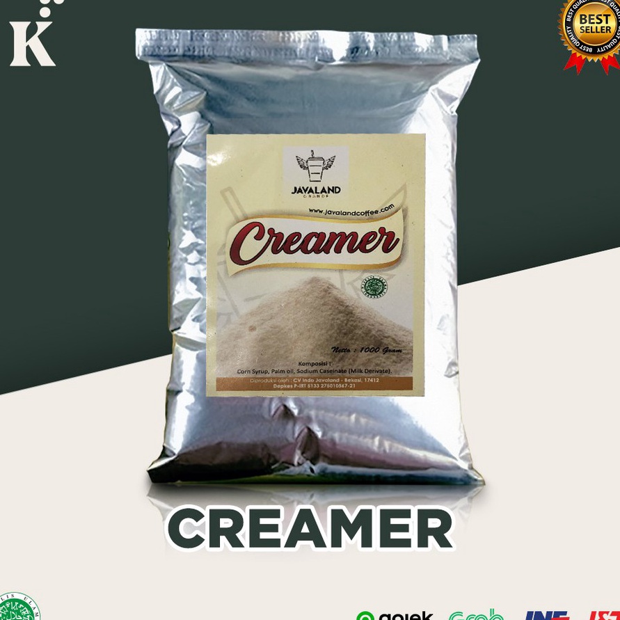 

modelTipe HGD158 Krimer / Creamer ORIGINAL Javaland 1kg