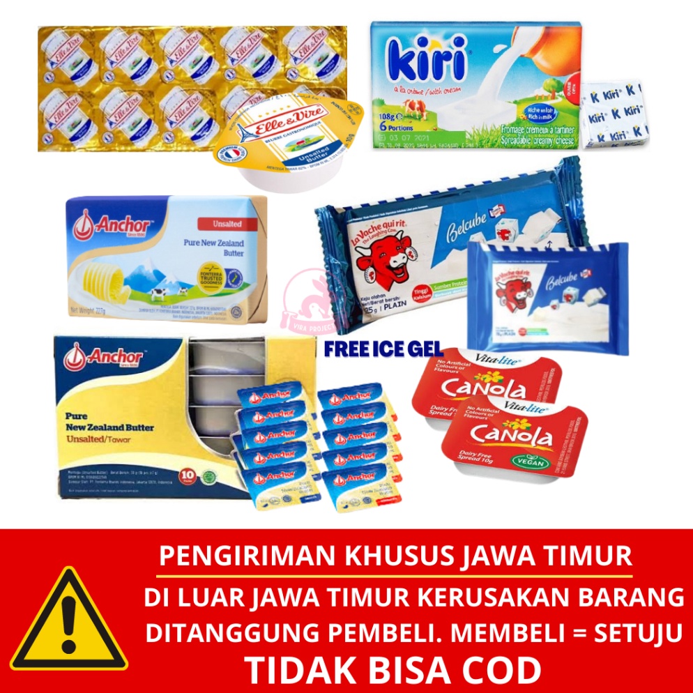 

S3ll3r 6+ BELCUBE / KEJU KIRI CREAM CHEESE / ANCHOR UNED ED/ ELLE&VIRE / VITALITE VEGAN - LEMAK TAMBAHAN MPASI / KEJU BAYI MPASI Order Saja Gan