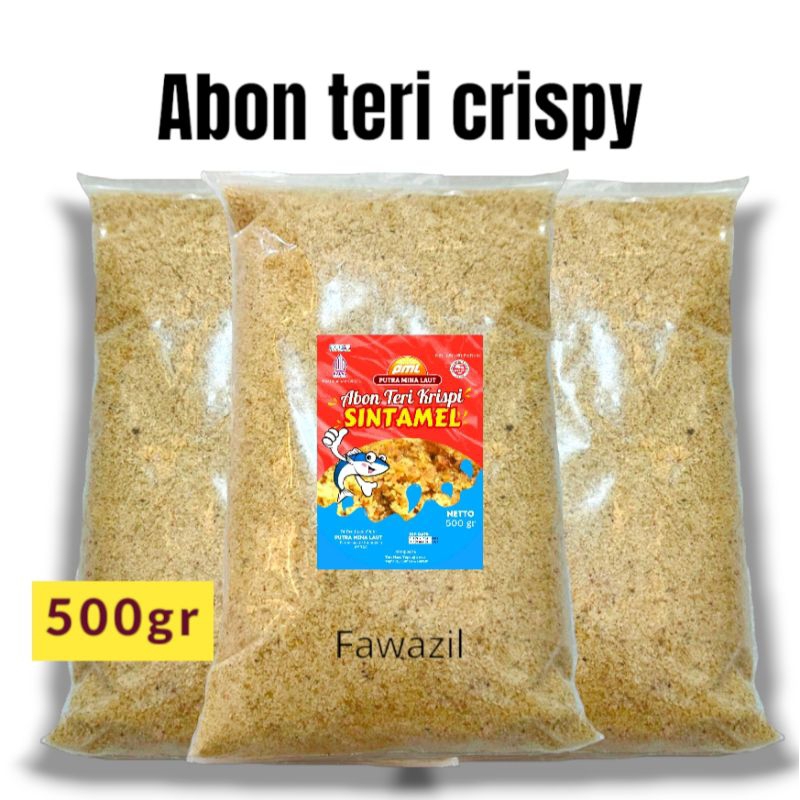 

Abon Teri Crispy 500gr/ Abon Teri Crispy/ Serbuk Teri Crispy