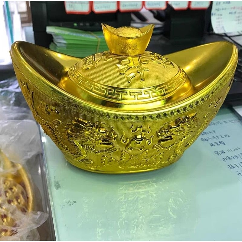 Yuan Bao/Yen Bao/koin cina/hiasan Imlek/dekorasi Imlek/Yun Bao/yan Bao/uang cina