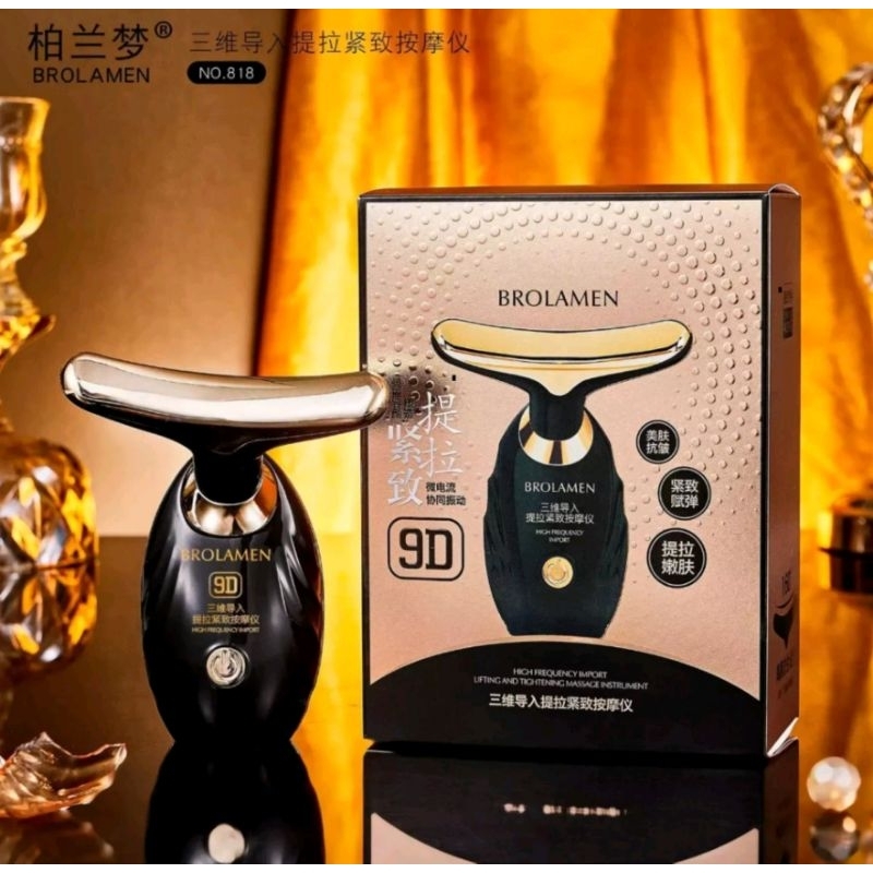 Brolamen Facial Massage Original (Alat Pijat Wajah elektrik/ alat pengencang wajah)