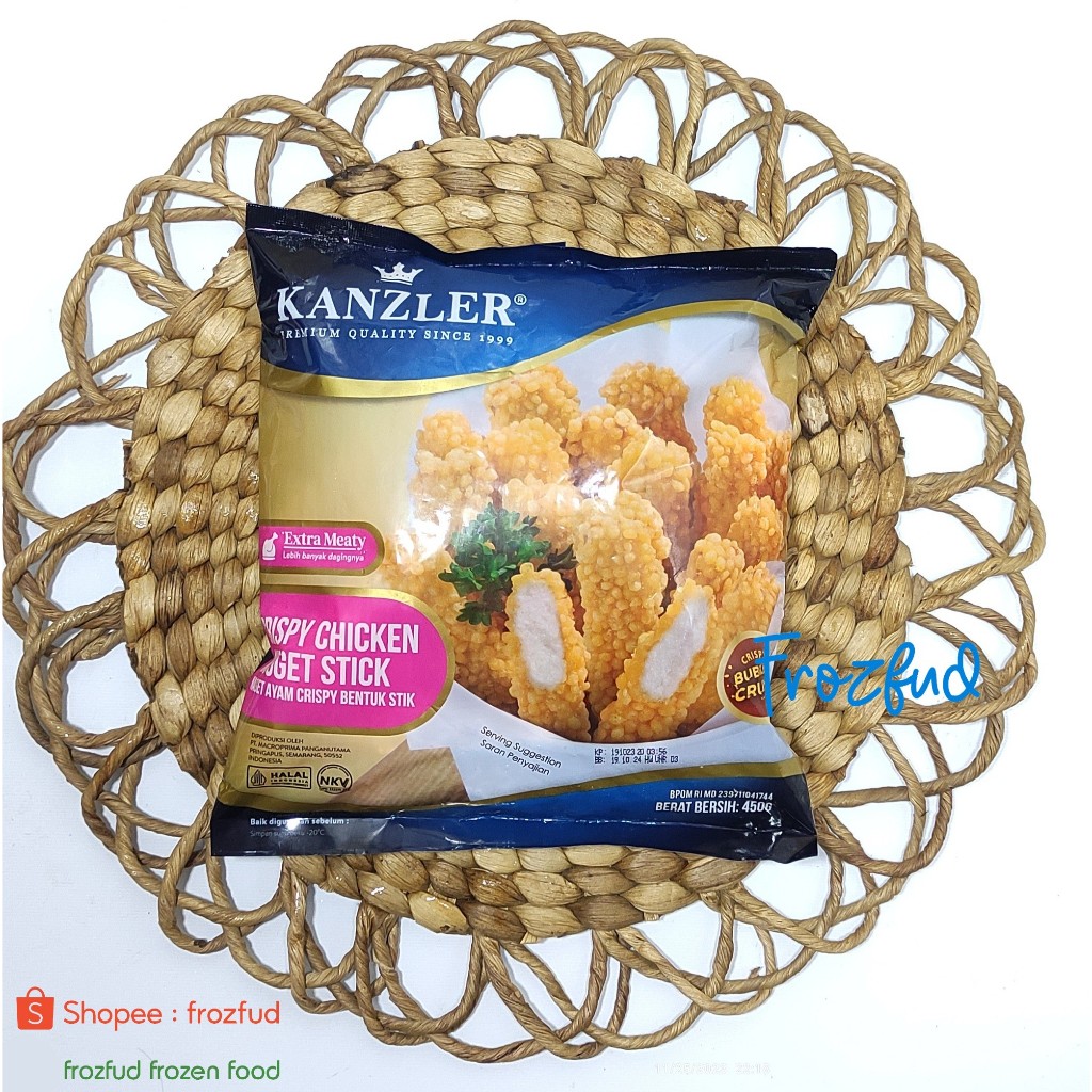 

Kanzler Crispy Chicken Nugget Stick 450gr