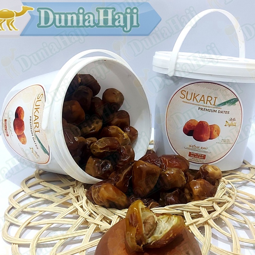 

Kode INW384 Kurma SUKARI Ember Al-Qossim 850 GR/ Sukkari Ember Kurma Raja Premium Kualitas 100% SUPER PREMIUM