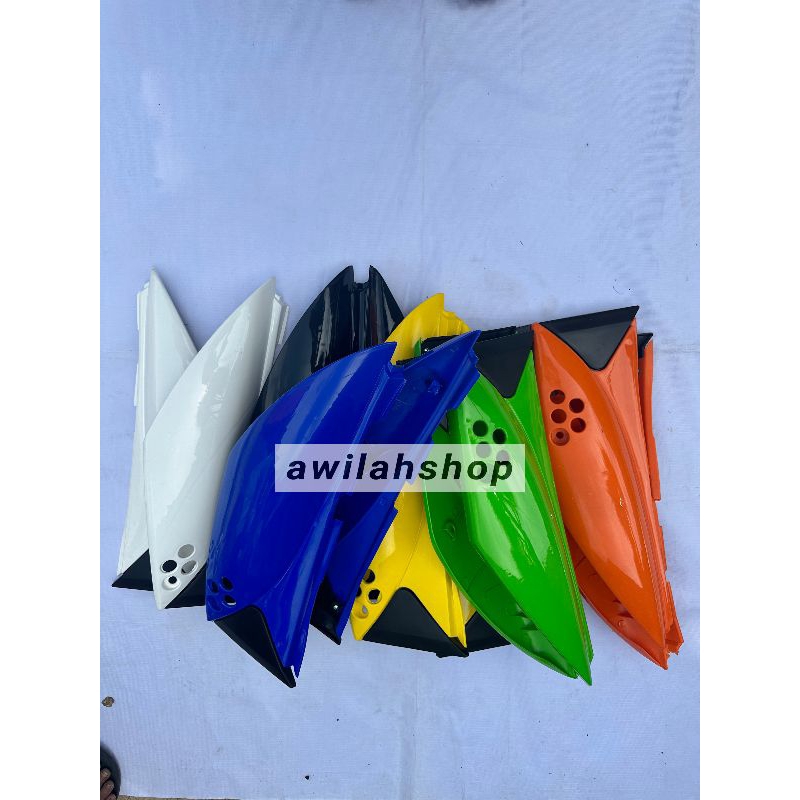 Sayap jok KLX 150 (OLD) Cover body jok KLX 150 lama sayap belakang sayap jok KLX 150 old