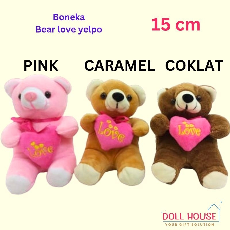 Boneka Beruang Imut / Boneka Beruang mini / Boneka Bear Kecil / Boneka Beruang Kecil / Boneka Bear M