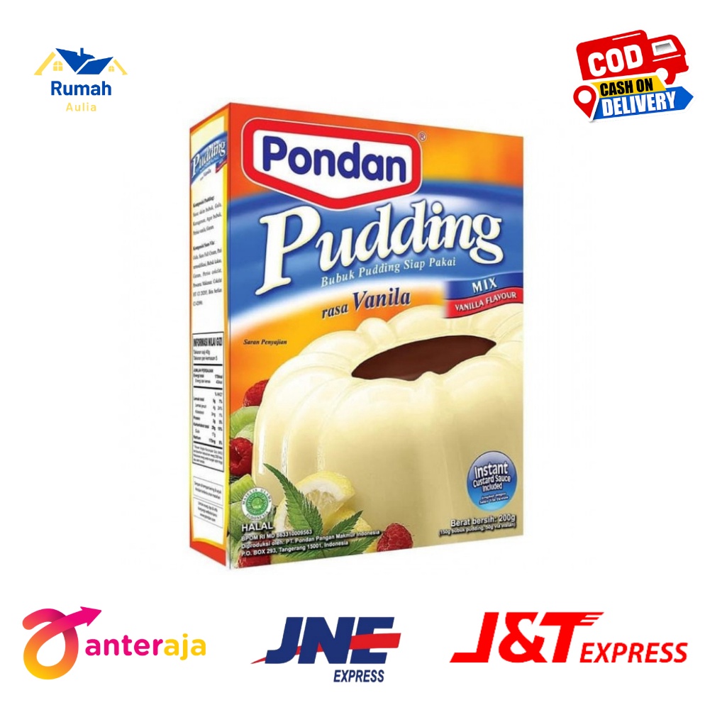 

R3@dy Br0 Pondan Puding Mix Vanilla 200 Gram Stock Terupdate