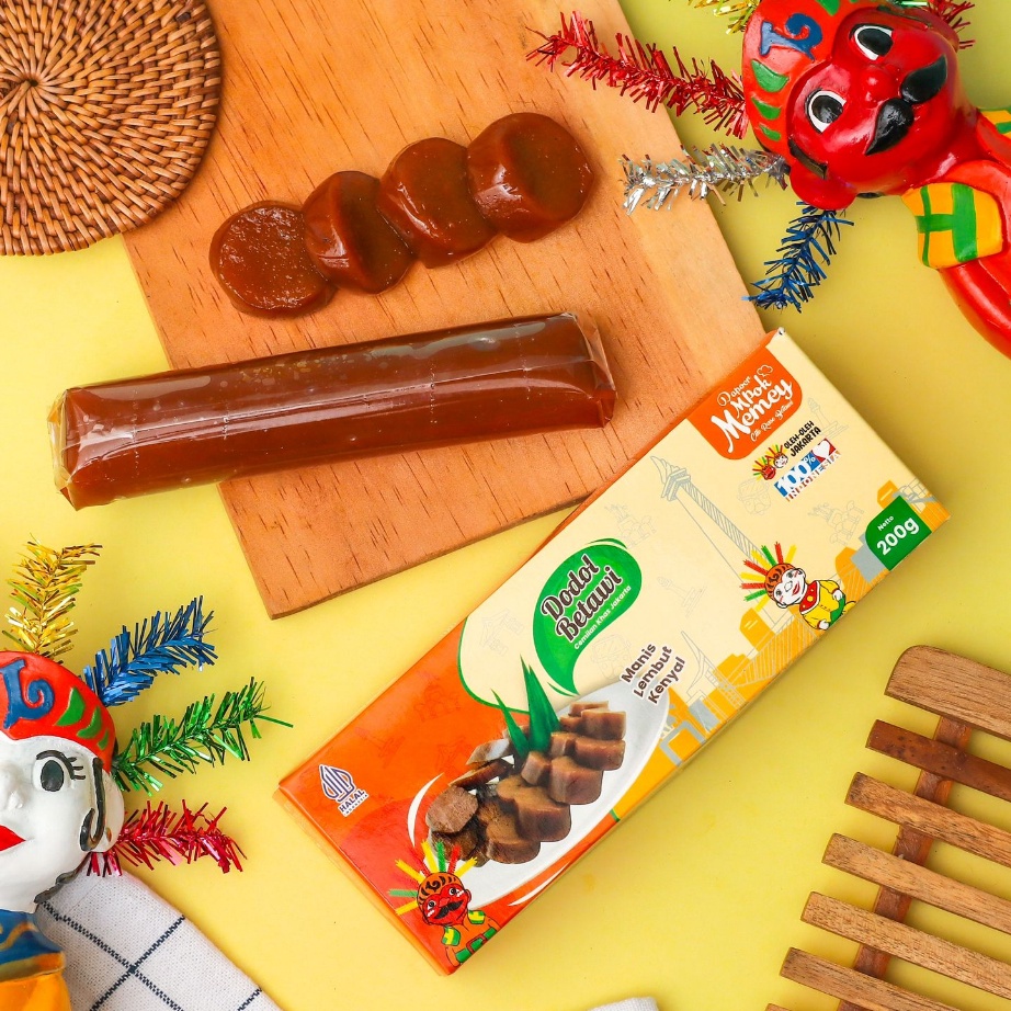 

MODEL QEX634 Dodol Betawi Dapoer Mpok Memey 200 gram