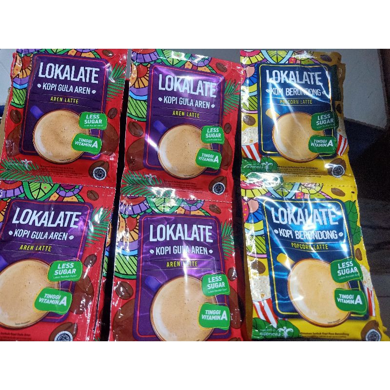 

LOKALATE GULA AREN KOPI SACHET LESS SUGER