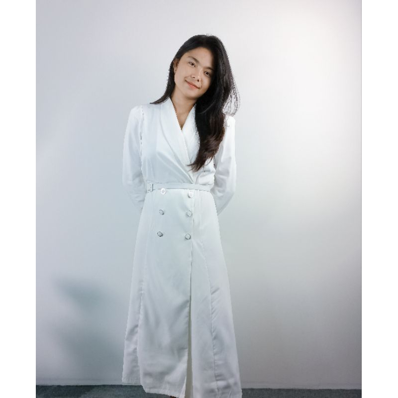 Dress Blazer Lengan Panjang